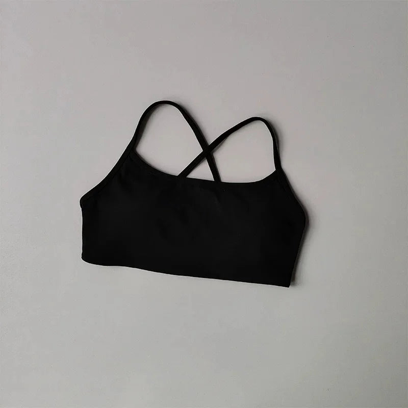 Support Sports Bra Yoga Crop Top Gym Fitness Workout