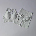 Peach Lift High-Waisted Two-Piece Workout Set